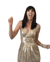 jennrobbins dancing bridesmaid jenn girl dancing Sticker