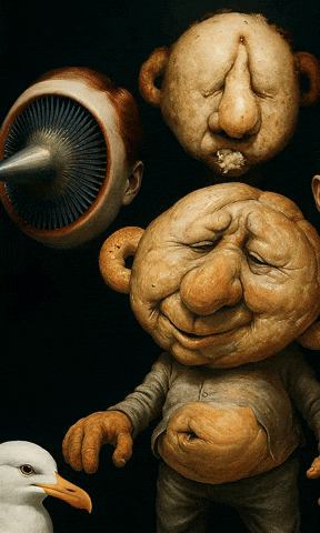 Seagull Turbine GIF by Alex Boya