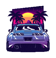 80S Backfire Sticker