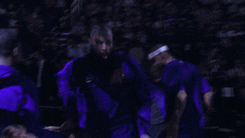 high five lets go GIF by NBA