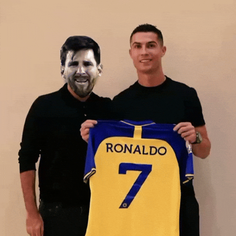 Pessi Messi Ronaldo GIF