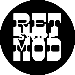 retmod giphyupload logo vintage swipe Sticker