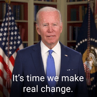 It's time we make real change.