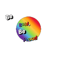 Gay Be Bold Sticker by Sitel