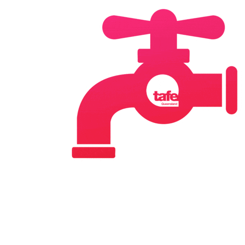 Tap Plumbing Sticker by TAFE Queensland
