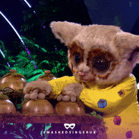 Bush Baby Jungle GIF by The Masked Singer UK & The Masked Dancer UK