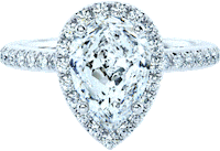 Halo Elena Sticker by ELIZZA Fine Jewellery