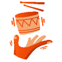 Musica Orchestra Sticker by Puntofuga