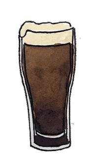 st patricks day irish Sticker by Pretty Whiskey / Alex Sautter