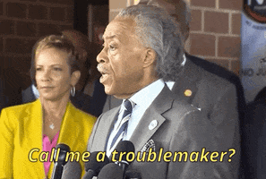 news donald trump al sharpton GIF