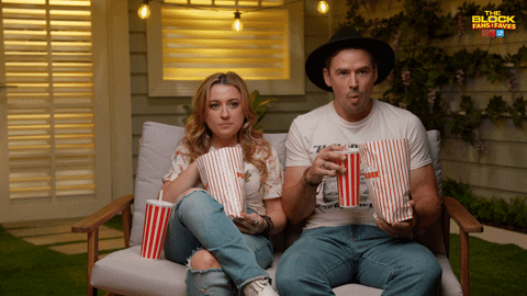 Channel 9 Reaction GIF by The Block