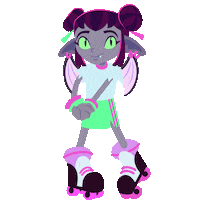 Halloween Thank You Sticker by Bare Tree Media