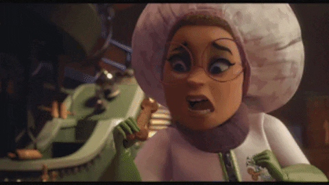 Hungry Raven Symone GIF by The Animal Crackers Movie