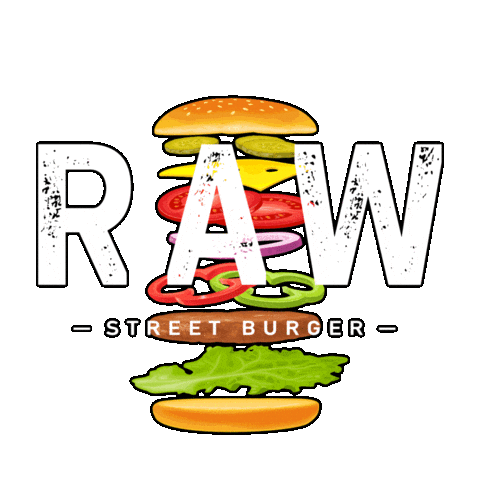 rawstreetburgeronline giphyupload burger raw street burger raw street Sticker