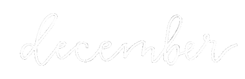 December Advent Sticker