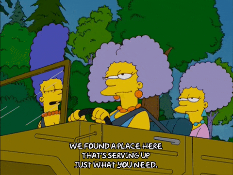 Driving Season 17 GIF by The Simpsons