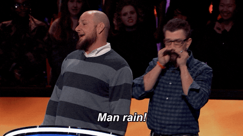 Game Show Man Rain GIF by Beat Shazam