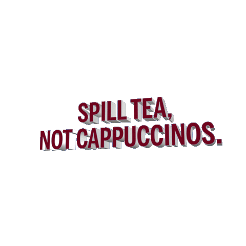 HillsBrosCappuccino giphyupload coffee good morning tea Sticker