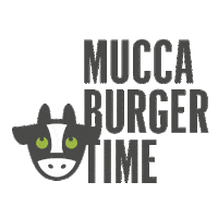 mucca shake burger smash burguer Sticker