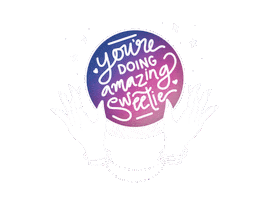 lunadesignco amazing message cosmic tarot Sticker
