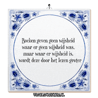 Humor Wijsheid Sticker by Tegelspreuken.nl