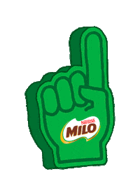 milochile finger mano milo dedo Sticker