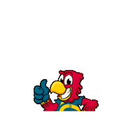 wowagenciacriativa logo mascote paropas paropasredesudeste Sticker