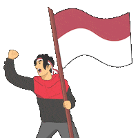 Independence Day Merdeka Sticker by JAGO COFFEE