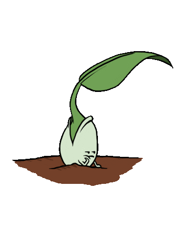 themackart giphyupload art really plant Sticker