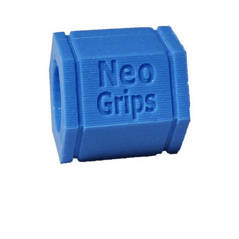 Neogrips giphygifmaker blue azul neogrips Sticker