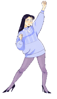 Happy Dance Sticker by Nina