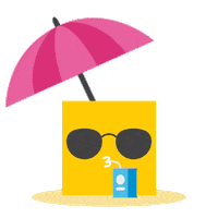 Summer Holiday Sticker by InPost
