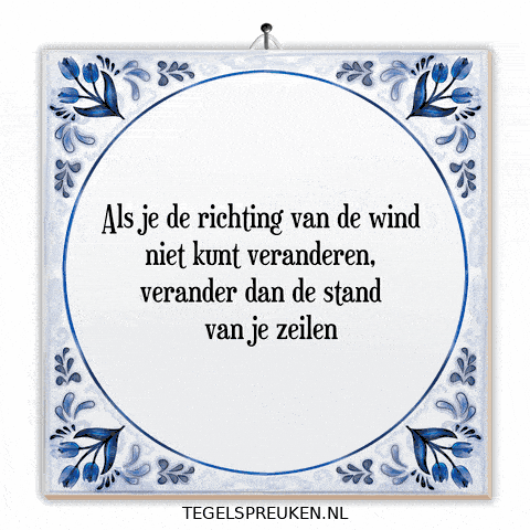 Wind Verandering GIF by Tegelspreuken.nl