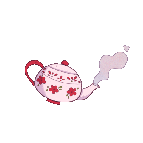 azulitastudio giphyupload smoke cozy teapot Sticker