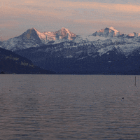 StadtThun sunset lake thun stadtthun GIF