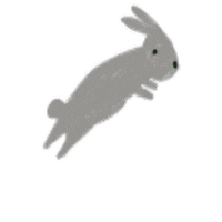 Bunny Sticker by coco beans