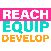 Reach Develop Sticker by YWAM Analco