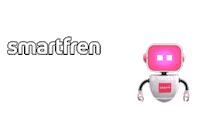 Robot Indonesia Sticker by Smartfren 4G