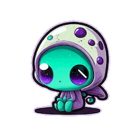 Being Out Of This World Sticker by Allan Gregorio