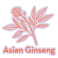 Herbs Stay Calm Sticker by Mab & Stoke