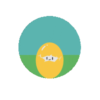 LioxFoundation egg question mark liox foundation liox Sticker