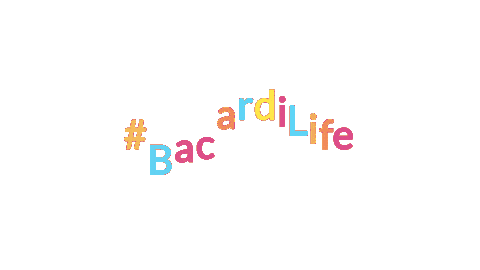 BacardiLimited giphyupload cocktails bacardi bacardi life Sticker