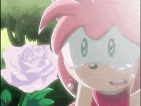 Amy Rose Crying GIF