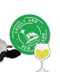 Wine Lc Sticker by Alyse Rothenberger