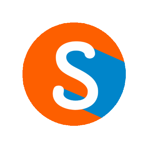 Orange Abc Sticker