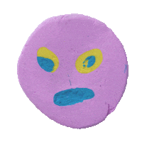J0e_Eckw0rth crazy purple head colours Sticker