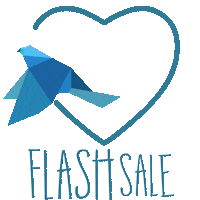 Flash Sale Sticker by Der Blaue Vogel