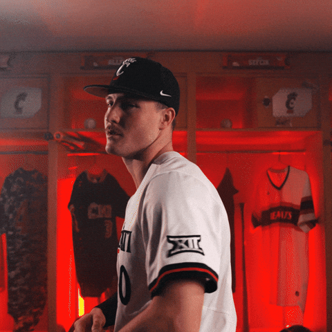 College Baseball Uc GIF by Cincinnati Bearcats