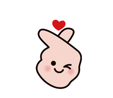 In Love Hands Sticker