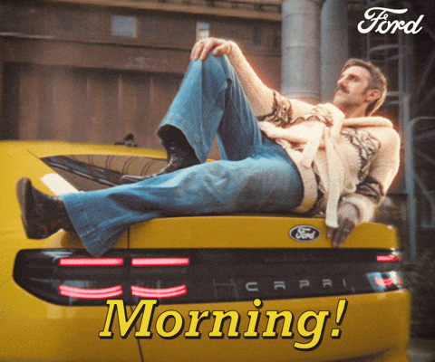 Good Morning GIF by Ford